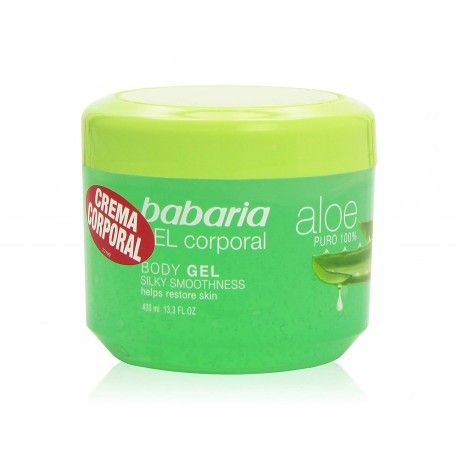 8410412020398 - BABARIA ALOE GEL CORPORAL 400ML - HIGIENE CORPORAL