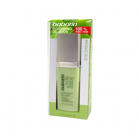 8410412026253 - BABARIA ALOE VERA CONTORNO DE OJOS 15ML - TRATAMIENTO DE OJOS