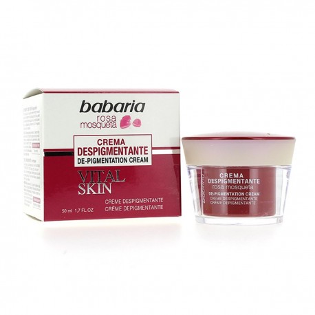 8410412021371 - BABARIA ROSA MOSQUETA CREMA DESPIGMENTANTE VITAL SKIN 50ML - HIDRATACION