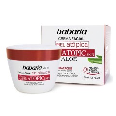 8410412021333 - BABARIA CREMA FACIAL PIEL ATOPICA 50ML - HIDRATACION