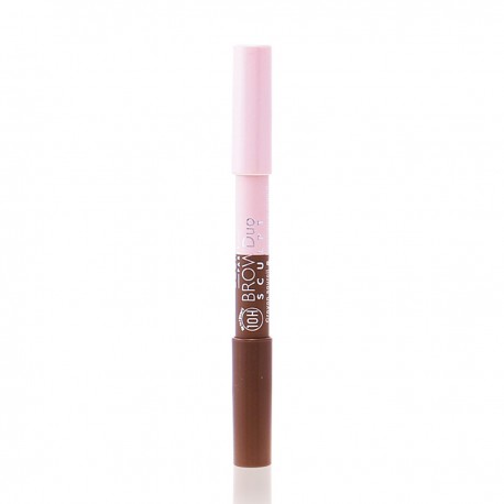 3052503112206 - BOURJOIS BROWDUO SCULPT CRAYON SOURCILS 22 CHESTNUT - MASCARAS