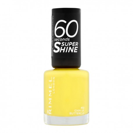 3614220617046 - RIMMEL 60 SECONDS SUPER SHINE NAIL LACQUER 452 CHIN UP BUTTERCUP - ESMALTES