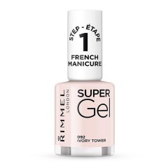 3012156000000 - RIMMEL SUPER GEL FRENCH MANICURE 092 IVORY TOWER - ESMALTES