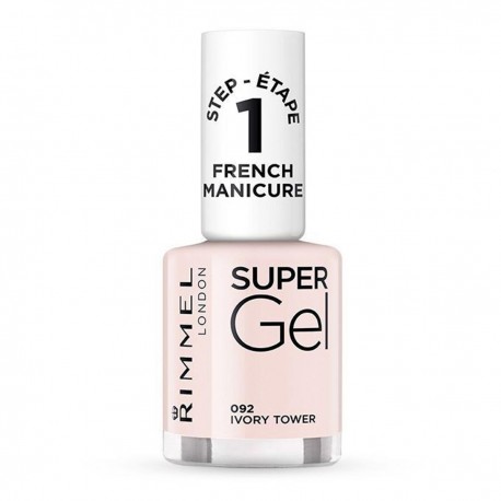 3012156000000 - RIMMEL SUPER GEL FRENCH MANICURE 092 IVORY TOWER - ESMALTES