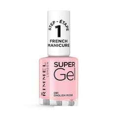 3012155300000 - RIMMEL SUPER GEL FRENCH MANICURE 091 ENGLISH ROSE - ESMALTES