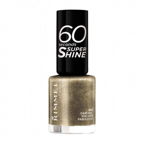 3614220650012 - RIMMEL 60 SECONDS SUPER SHINE NAIL LACQUER 809 DARLING YOU ARE FABULOUS - ESMALTES