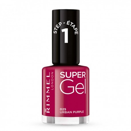 3012123200000 - RIMMEL SUPERGEL KATE NAIL LACQUER 025 URBAN PURPLE - ESMALTES