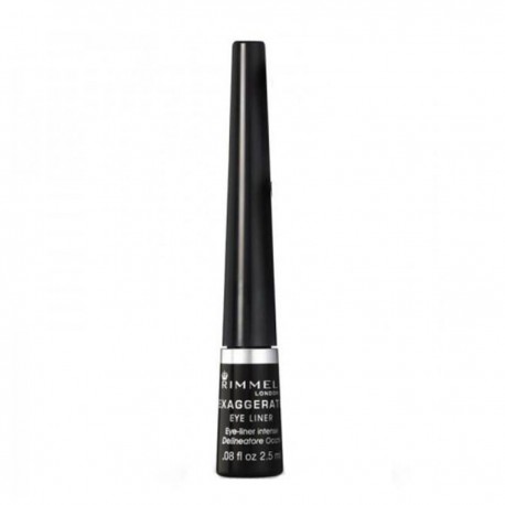 5012874101009 - RIMMEL EXAGGERATE LIQUID EYELINER 001 - DELINEADORES