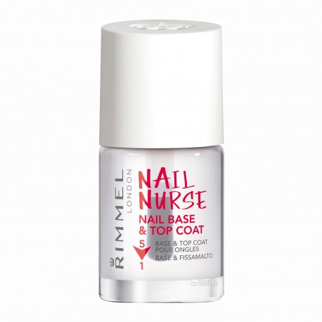 3607342651982 - RIMMEL NAIL NURSE NAIL BASE & TOP COAT 5 IN 1 - ESMALTES