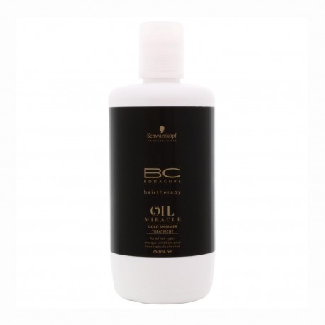 4045787224429 - SCHZARZKPOF BONACURE OIL MIRACLE GOLD SHIMMER MASCARILLA 750ML - MASCARILLAS