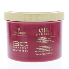 4045787367140 - SCHZARZKPOF BONACURE OIL MIRACLE BRAZILNUT OIL PULP TRATAMIENTO TODO TIPO DE CABELLO 500ML - TRATAMIENTO