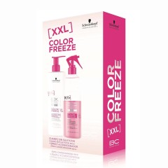 4045787382525 - SCHZARZKPOF BONACURE COLOR FREEZE SULFATE FREE CHAMPU 500ML + SPRAY ACONDICIONADOR 400ML VAPORIZADOR - CHAMPÚ