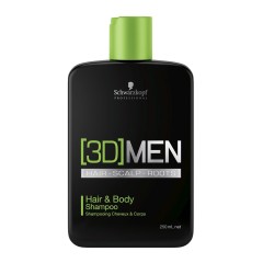 4045787264548 - SCHWARZKPOF BONACURE 3DMEN HAIR&BODY CHAMPU 250ML - CHAMPÚ