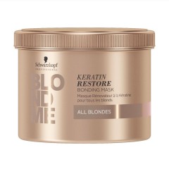 4045787369953 - SCHWARZKPOF BLOND ME KERATIN RESTORE BONDING MASK 500ML - MASCARILLAS