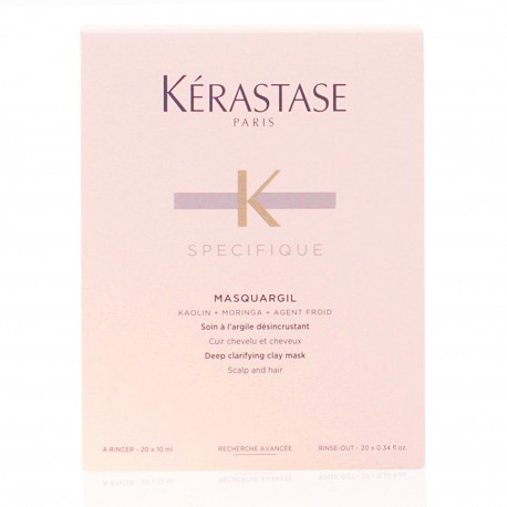 3474636407538 - KERASTASE SPECIFIQUE MASQUARGIL DEEP CLARIFYING CLAY MASK 20X10ML - MASCARILLAS
