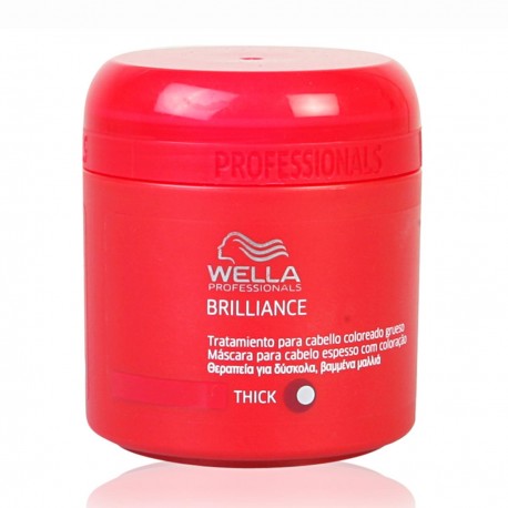 4015600122386 - WELLA BRILLIANCE MASCARILLA CABELLO GRUESO 500ML - MASCARILLAS
