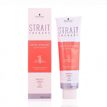 4012900050173 - SCHWARZKPOF STRAIT THERAPY SUPER STRAIGHT Nº1 CABELLO NORMAL STRAIGHTENING CREMA 300ML - MASCARILLAS
