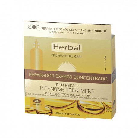 8420651673002 - HERBAL HISPANIA SUN REPAIR TRATAMIENTO REPARADOR EXPRESS CONCENTRADO PACK 4U. 48ML - TRATAMIENTO