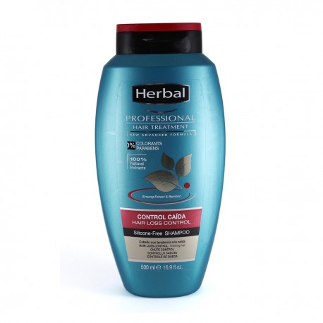8420651164203 - HERBAL HISPANIA PROFESSIONAL CARE CHAMPU CONTROL CAIDA SIN SILICONA 500ML - TRATAMIENTO