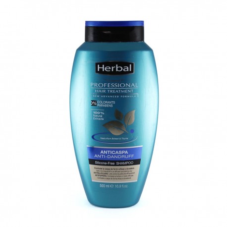 8420651160205 - HERBAL HISPANIA PROFESSIONAL CARE CHAMPU ANTI-CASPA SIN SILICONA 500ML - TRATAMIENTO
