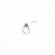 8436543832181 - VIPDELUXE SWAROVSKI ANILLO LADY PERLA GRIS T18 - JOYERÍA Y BISUTERÍA