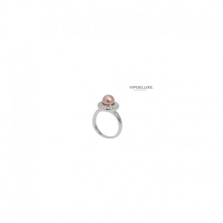8436543831283 - VIPDELUXE SWAROVSKI ANILLO LADY PERLA MELOCOTÓN T16 - JOYERÍA Y BISUTERÍA