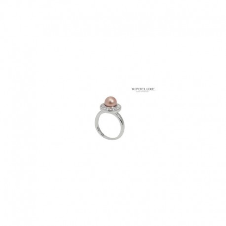 8436543832198 - VIPDELUXE SWAROVSKI ANILLO LADY PERLA MELOCOTÓN T17 - JOYERÍA Y BISUTERÍA