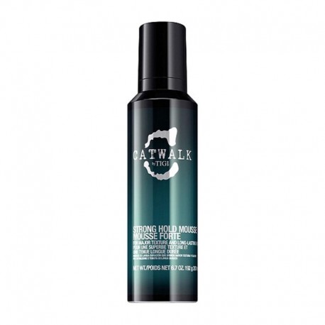 6159084217290 - TIGI CATWALK STRONG HOLD MOUSSE 200ML - FIJADORES