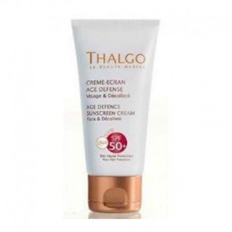 3525801654391 - THALGO CREME ECRAN AGE DEFENSE VISAGE DECOLLETE SPF50 50ML + MASCARILLA - ANTI-EDAD
