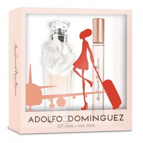 8410190604339 - ADOLFO DOMINGUEZ AGUA FRESCA DE ROSAS BLANCAS EAU DE TOILETTE 60ML +VIAL 20ML - PERFUMES