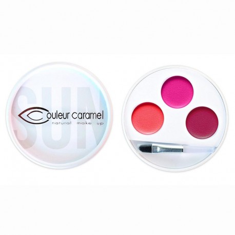 3700306959329 - COULEUR CARAMEL 3 LIPSTICK PALETTE Nº32 - BARRA DE LABIOS