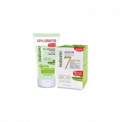 8410412706964 - BABARIA ALOE VERA SERUM 50ML + LIMPIADOR FACIAL - SERUM