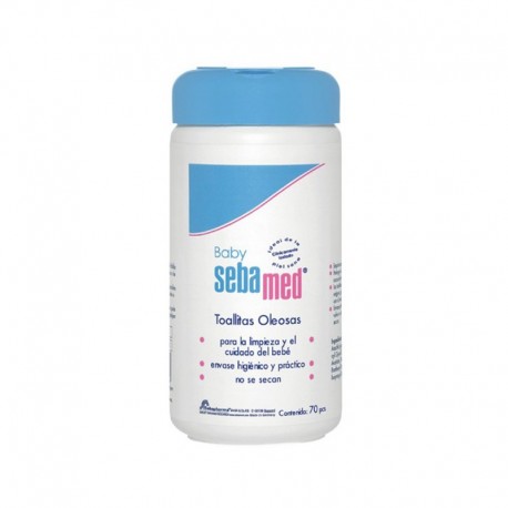 4103040114402 - SEBAMED BABY TOALLITAS OLEOSAS 70UN - BEBES Y MAMAS