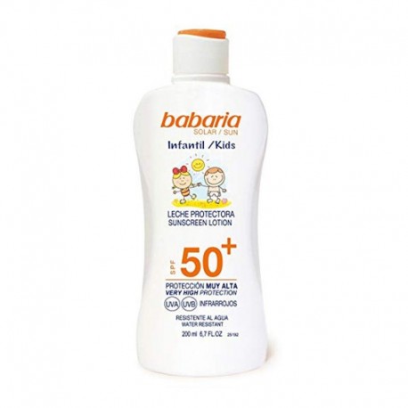 8410412000529 - BABARIA KIDS LECHE PROTECTORA SPF50+ 200ML - PROTECCION CORPORAL