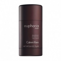 0883001784450 - CALVIN KLEIN EUPHORIA MEN DESODORANTE STICK SIN ALCOHOL 75ML - DESODORANTE