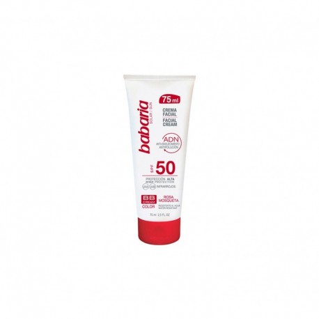 8410412000673 - BABARIA ROSA MOSQUETA BB CREAM SPF50 75ML - PROTECCION FACIAL