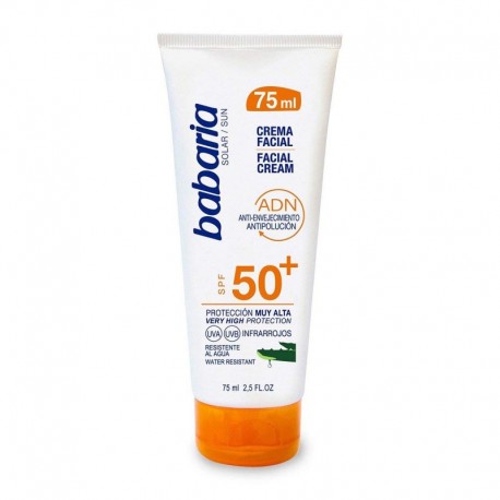 8410412000710 - BABARIA ALOE CREMA FACIAL SPF30 75ML - PROTECCION FACIAL