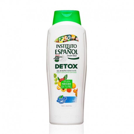 8411047109045 - INSTITUTO ESPAÑOL DETOX GEL DE BAÑO 1250ML - HIGIENE CORPORAL