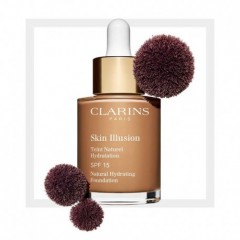 3380810234435 - CLARINS SKIN ILLUSION BASE SPF15 114 CAPUCCHINO 30ML - BASE MAQUILLAJE