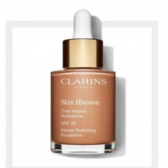 3380810234404 - CLARINS SKIN ILLUSION BASE SPF15 112 3 SANDALWOOD 30ML - BASE MAQUILLAJE