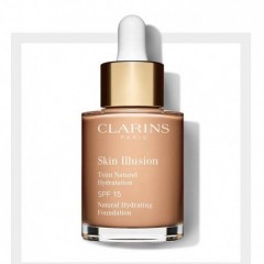 3380810234336 - CLARINS SKIN ILLUSION BASE SPF15 108 SAND 30ML - BASE MAQUILLAJE