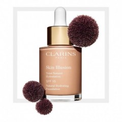 3380810234329 - CLARINS SKIN ILLUSION BASE SPF15 107 BEIGE 30ML - BASE MAQUILLAJE