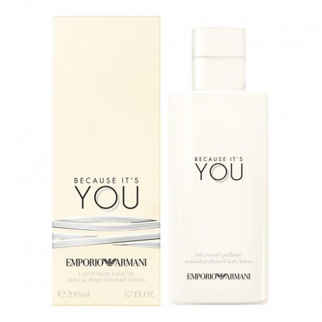 3605522042322 - GIORGIO ARMANI BECAUSE YOU LOCION CORPORAL 200ML - HIDRATACION