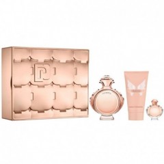 3349668569519 - PACO RABANNE OLYMPEA EAU DE PARFUM 80ML + PERFUMED BODY LOTION 100ML + MINIATURA 6ML - PERFUMES