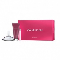 3614225552076 - CALVIN KLEIN EUPHORIA EAU DE PARFUM 100ML VAPORIZADOR + PERFUMED BODY LOTION 200ML + M - PERFUMES