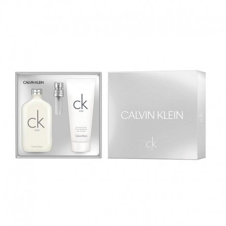 3614226512994 - CALVIN KLEIN CK ONE EAU DE TOILETTE 200ML VAPORIZADOR + PERFUMED BODY LOTION 200ML - PERFUMES