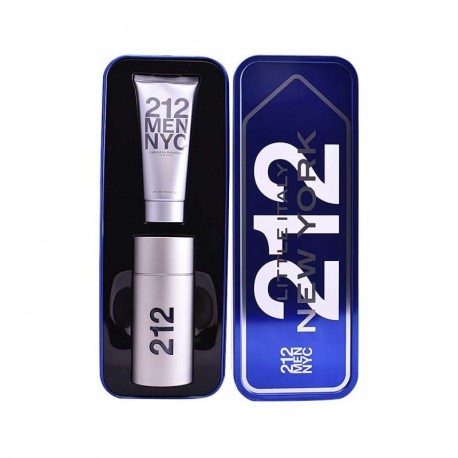 8411061926789 - CAROLINA HERRERA 212 MEN EAU DE TOILETTE 100ML VAPORIZADOR + GEL DE BAÑO 100ML - PERFUMES