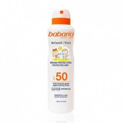 8410412000543 - BABARIA KIDS BRUMA SPF50 200ML - PROTECCION CORPORAL