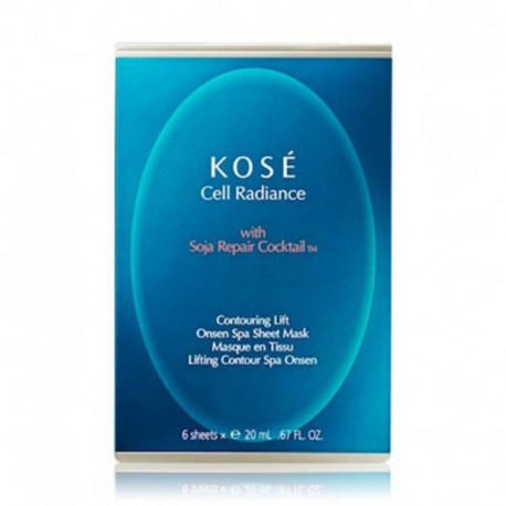 4971710484717 - KOSE CELL RADIANCE MASCARILLA ONSEN SPA SOJA REPAIR COCKTAIL TM 20ML - MASCARILLAS