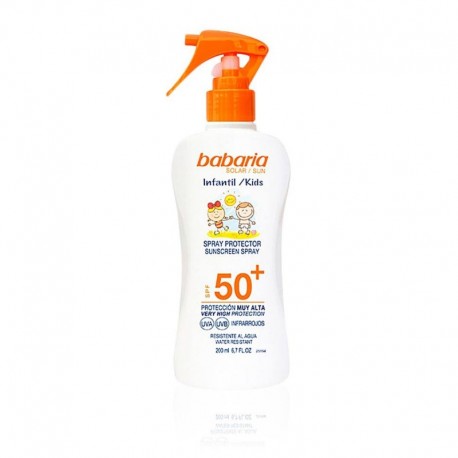 8410412000536 - BABARIA SUN KIDS SPRAY PROTECTOR SPF50+ 200ML - PROTECCION CORPORAL